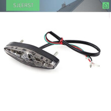 Sjlerst Rücklichter Für Derbi Senda Rücklicht Für Motorrad Bremslicht 12V 15 LED Motorrad Brems