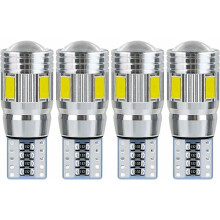 Lampadina LED T10 W5W, luce da soffitto per auto, luce notturna per auto, adatta per luci targa,