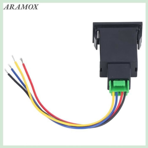 ARAMOX Fog Light Switch ABS LED Fog Light Switch DIY Lamp Harness Switch