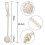 1 Pair Home Curtain Tiebacks Hand Knitting Cord Rope Holdbacks 8