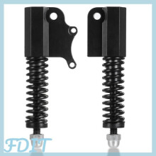 Amortecedor de metal de alta resistência, acessório confortável para scooter elétrica Kugoo 10 pol.