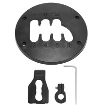 Amortecedor de molde 6 velocidades, câmbio de curso curto, placa intermediária, acessórios de atualização