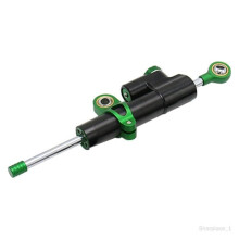 Supporto ammortizzatore sterzo Accessori per modifiche moto Righello in titanio Controllo sterzo Ammortizzatore verde