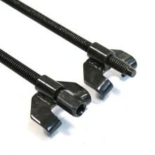 Compresseur de ressort d'amortisseur - KEDIA - 2 pièces - 250mm - Noir - Outil robuste pour voiture