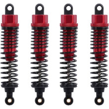 Lot de 4 amortisseurs métalliques réglables 60 mm 85 mm 100 mm avant et arrière, adaptés au type de chenille de camion automobile