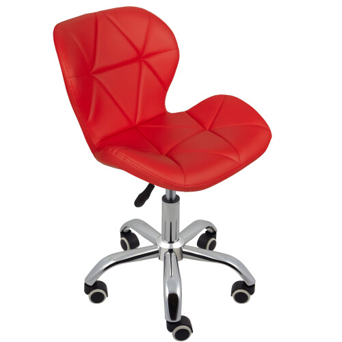 Charles Jacobs (Red) Charles Jacobs Cushioned Swivel Office Chair 2