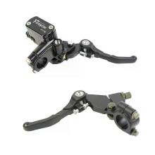 Leva freno frizione manubrio pieghevole da 22 mm per Pit Dirt Bikes per 50 cc - 200 cc CRF KLX TTR Apollo