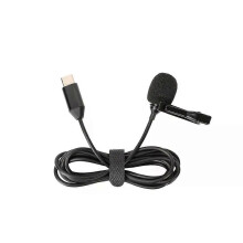 Lavalier mikrofón pre Insta360 X4 panoramatický kamerový záznamový mikrofón Rozhranie typu C 15 M pre