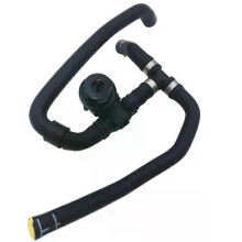 Engine Cooling Hose With Valve 95810655020 7P0122049H For Porsche Cayenne 2011- Car Radiator Water Line