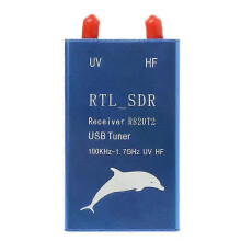 RTL2832U+R820T2 100KHz-17GHz UHF VHF RTL Δέκτης USB Ραδιόφωνο FM