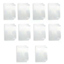 Lot de 10 housses de protection transparentes en plastique pour cartouches de jeu