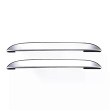 Strisce decorative cromate per lo schienale del sedile dell'auto, colore argento, per BMW X5 X6 X7 G05