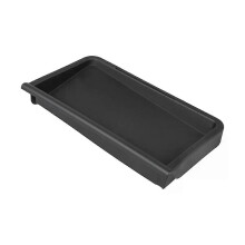 Bandeja organizadora de almacenamiento trasera para pantalla de navegación y control central de coche
