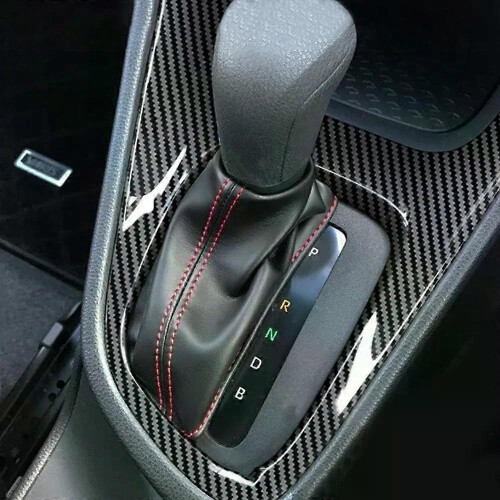 Glossy Black Central Gear Shift Panel Control Panel Decal Interior Modification for Toyota Yaris Cross