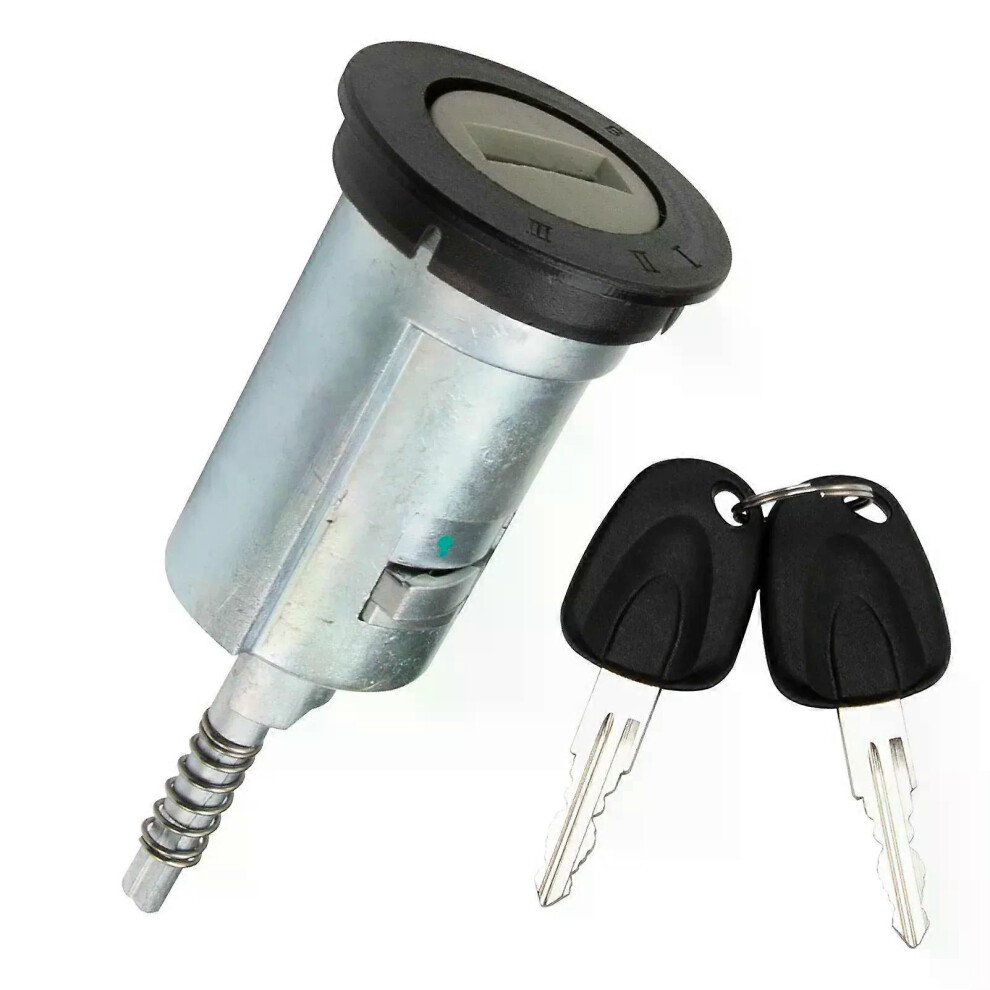 Cylindre de verrouillage de contacteur d'allumage avec 2 clés 9115863 pour Opel Corsa C Combo C Meriva