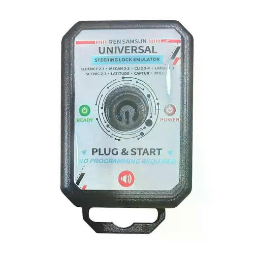 Universal Steering Lock Emulator Simulator ELV για FLUENCE2-3 MEGAN2-3CLIO3-4 LACUNA 3