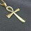 Egypt Iced Out Bling Ankh Cross μενταγιόν κολιέ για γυναίκες και άνδ 1