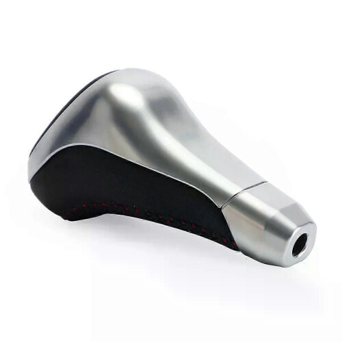 REXGEL Pour Dacia Pour Lodgy 2012- Pommeau De Levier De Vitesse De Voiture Boule De Vitesse Pommeau De Tête De Handball Capuchons Chromés Accessoires (Color : R123456 Leather