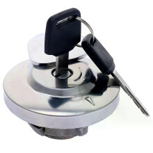 Aluminium motorfiets brandstoftankdop met sleutels voor Honda Shadow Spirit VT750 DC C2 VLX VT600