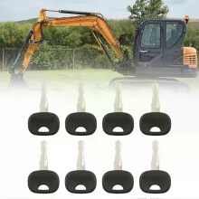 Lot de 8 clés 14603 pour Volvo Dynapac Terex Vibromax New Holland NH Ford Moxy Hamm JCB Bomag Heavy