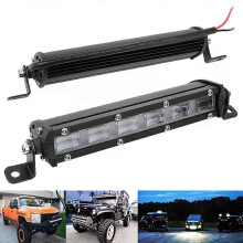 Flood Light 6D Linssi Led-valopalkki traktoriautolle Off Road 4WD 4x4 ATV UTV UAZ Led Work Light Vedenpitävä