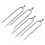 4 τμχ από ανοξείδωτο ατσάλι 2 δόντια Harpoon Gig Gaff Hook Barb Fish Sp 1