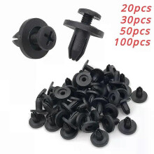 20/30/50/100 stücke 6mm Auto Stoßstange Fastener Clip Loch Niet Retainer Push-Motor Abdeckung Auto Tür