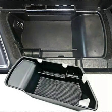 Reposabrazos para interior de coche, consola central, caja de almacenamiento con alfombrilla antideslizante,
