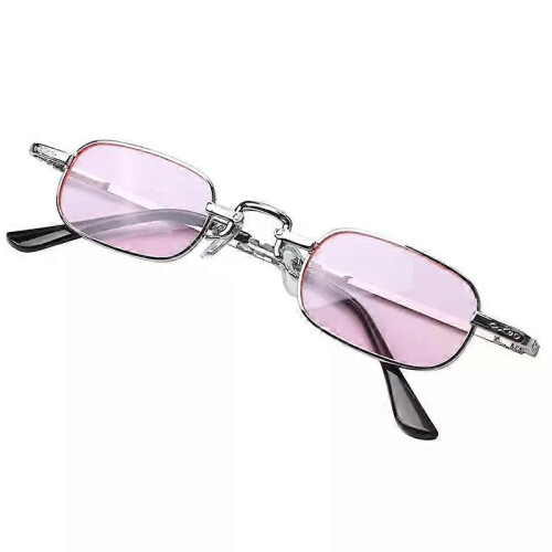 Retro Punk Glasses Clear Square γυαλιά ηλίου Γυναικεία ρετρό γυαλιά ηλ