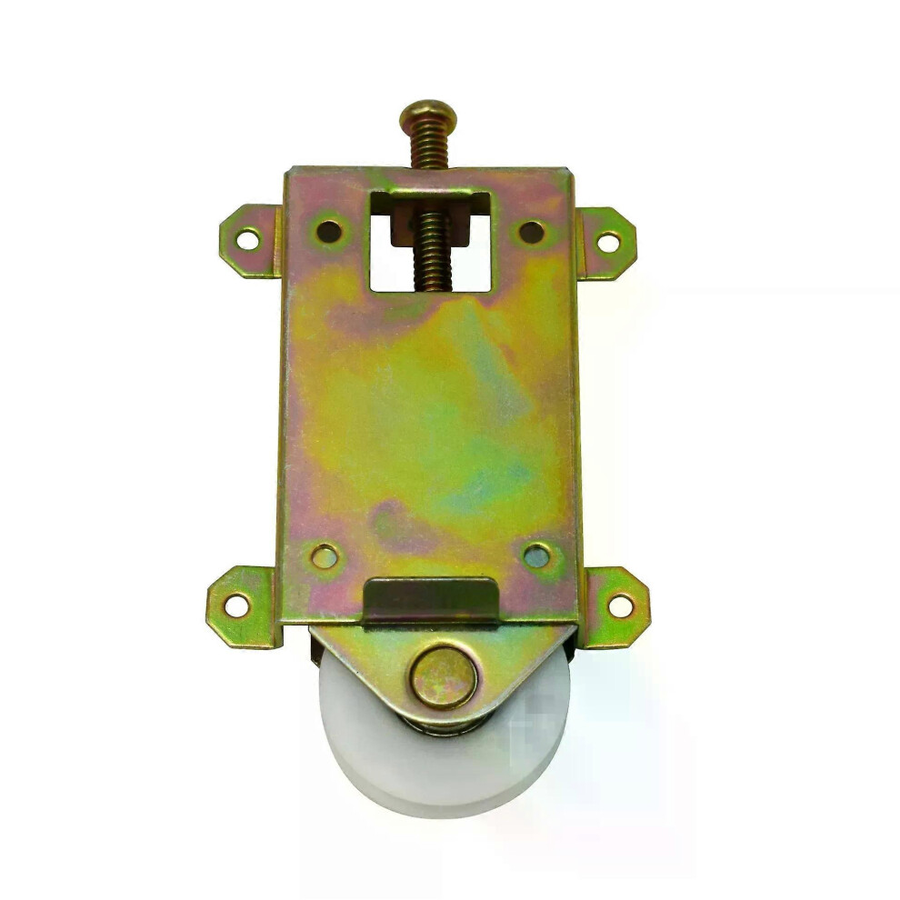 Poulies à roues concaves pour portes et fenêtres coulissantes, rouleau de 1-1/2 pouce, ensemble de rouleaux