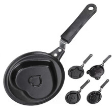 Anti-aanbak koekenpan Pannenkoekenmaker Eiervorm Pan Flip Omeletvorm Ontbijt Ei Koekenpan Keuken