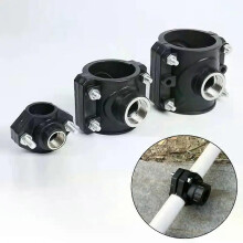 32-50mm Clamp Saddle Portable Repair Pipe Fittings Valve Clips Water pipe renovation Quick Connection