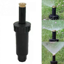 1/2 zoll Popup Sprinkler 90/180/360 Grad Automatische Stretching Reinem Kupfer Rasen Begraben Kopf Garten
