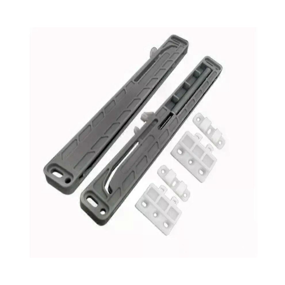 Lot de 2 amortisseurs de porte coulissante pour armoire, placard, garde-robe