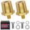 2PCS Thread Male Brass Side Post Battery Terminal Charging Posts Standard Side Post Battery Post Adapter 1
