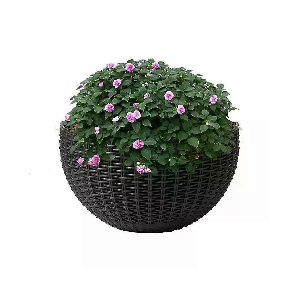 Handgemaakt, prachtig aan de muur te bevestigen, plastic mand voor binnen en buiten, bloempot, plantenbak,