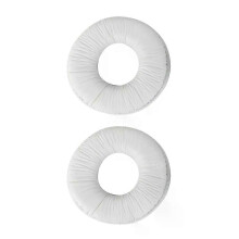 Mäkké biele náušníky pre slúchadlá Sony MDR ZX 100/110/300 V 150/250