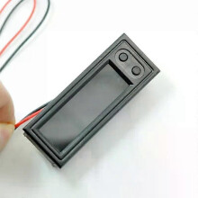 12V 3 IN 1 Lämpömittari Lämpötila Kello Volttimittari LCD-näyttö LED Digitaalinen Näyttö Elektronisen