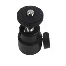Περιστροφή 360 μοιρών Mini Ball Head Ballhead 3/8 Βιδωτή βάση για κάμερα
