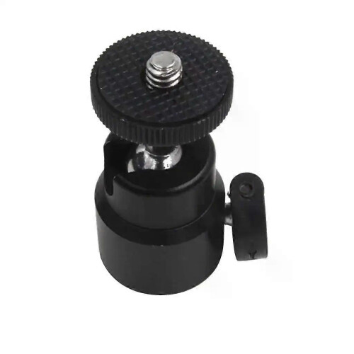 Περιστροφή 360 μοιρών Mini Ball Head Ballhead 3/8 Βιδωτή βάση για κάμερα