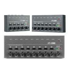 4/6/8 kanäle Linie Mixer Ultra Low Noise TYPE-C 5V 2A Mini Sound Mixer Einfache Bedienung Bass Mixer