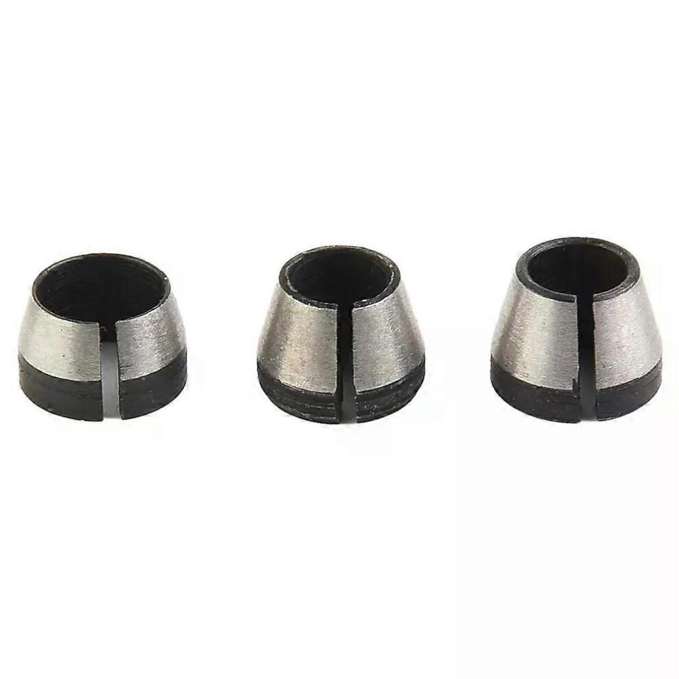 Mandrin à pince 3 pièces 6 mm 635 mm 8 mm convertisseur de mandrin pour machine de gravure routeur à