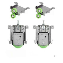 2 stücke schiebetür OPK paddel pulley rad für schrank schiebetür oben/unten rad holztür roller