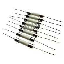 10ks 6x30mm rýchlofuková trubicová keramická poistka s kolíkom 6*30M 10A 12A 15A 20A 25A 30A 250V Rýchla