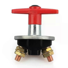 12V 24V Rot 2Key Cut Off Batterie Wichtigsten Töten Schalter Fahrzeug Auto Ändern Isolator Trenner Lkw