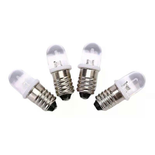 5 τμχ E10 Led Bulb E10 DC 3V 45V Instrument Bulb E10 Indicator Bulb Old Fashioned Bulb Flashlight
