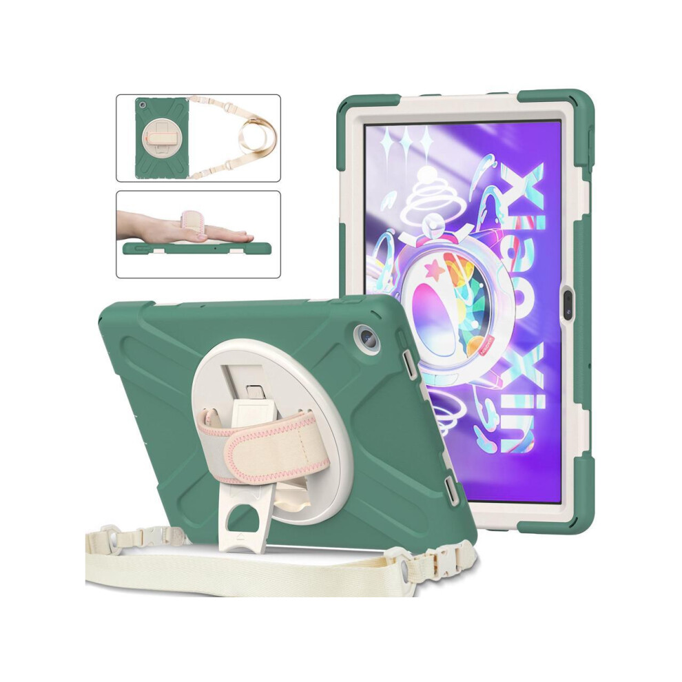 Lenovo Tab M10 Plus Case 10.6 Inch 2020 3Rd Gen Mdoel Tb-125F Tb-128F Protective Cover With Stand Hand Shoulder Strap 712145924454