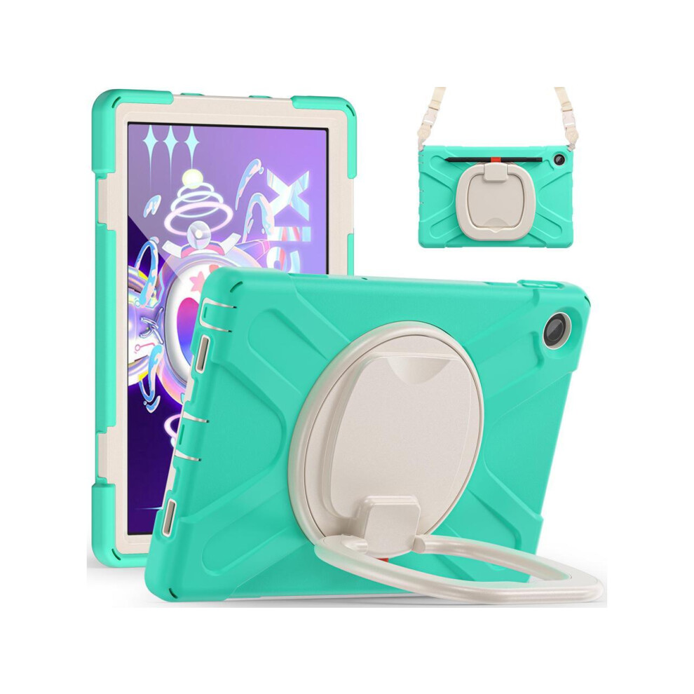 Lenovo Tab M10 Plus Case 10.6 Inch 2020 3Rd Gen Tb-125F 128F Shockproof Cover With Stand Shoulder Strap Pen Holder 712145924607
