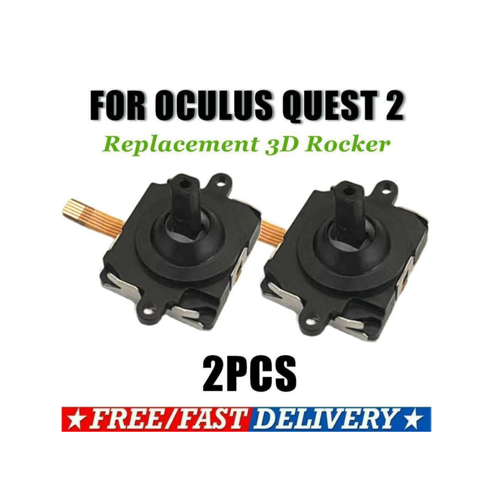 2X Replacement 3D Analog Joystick Rocker Module For Oculus Quest 2 Controller Gun 712145924621