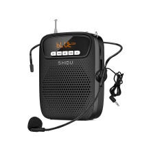Portable Mini Voice Amplifier Wired Headset Microphone Speaker Set for Teachers 15W Rechargeable Lightweight Personal Mic